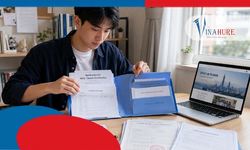 Hồ sơ xin học bổng MOE Đài Loan gồm những gì? Checklist từng bước