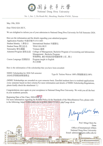 Du học Đài Loan