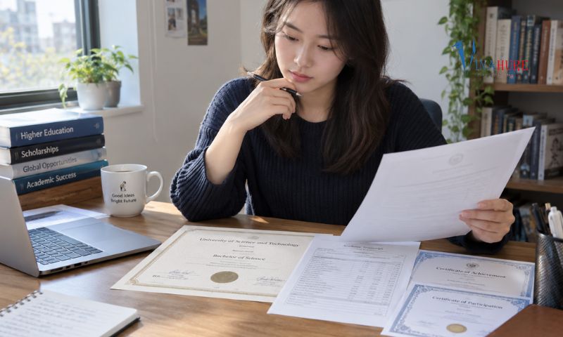 Điều kiện học bổng vừa học vừa làm