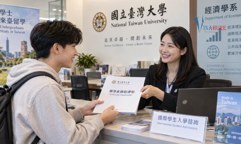 Học bổng Cử nhân ngành Kinh tế Đài Loan