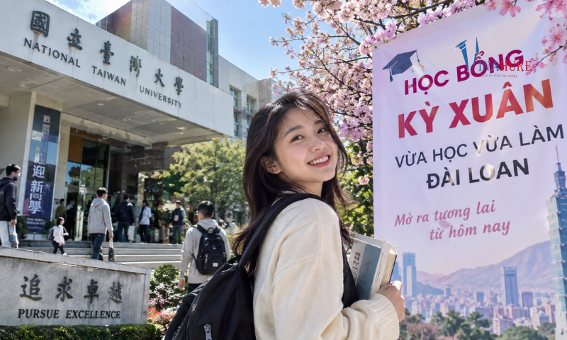 Học bổng kỳ xuân vừa học vừa làm