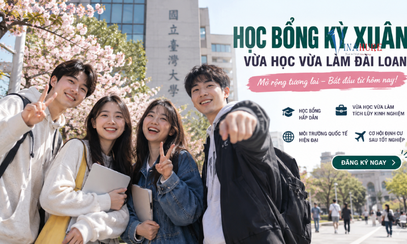 Học bổng kỳ xuân vừa học vừa làm