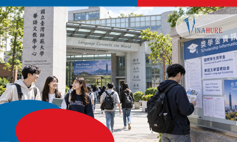 Trường ngôn ngữ Đài Loan có học bổng: Các trường có trung tâm Hoa ngữ cho sinh viên quốc tế