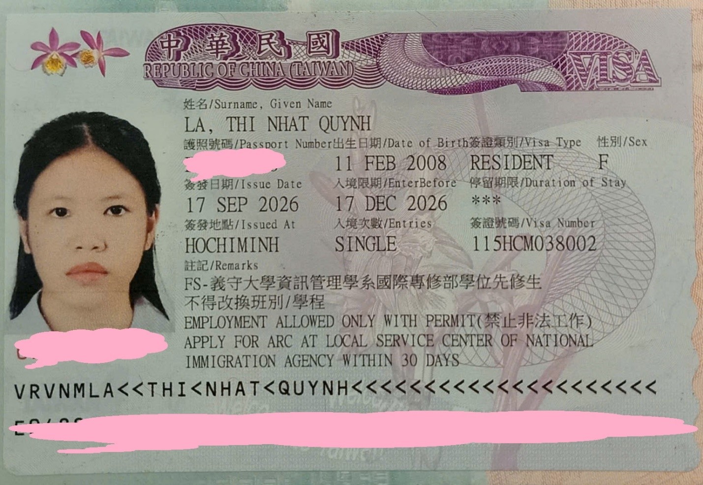Du học Đài Loan